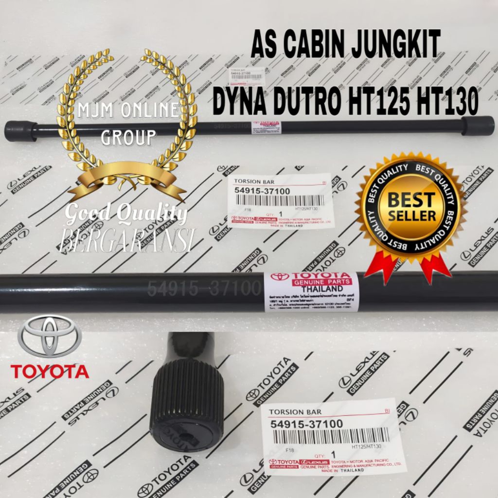 As Kabin Jungkit Torsion Bar Dyna Dutro Ht125 Ht130 125ht 130ht