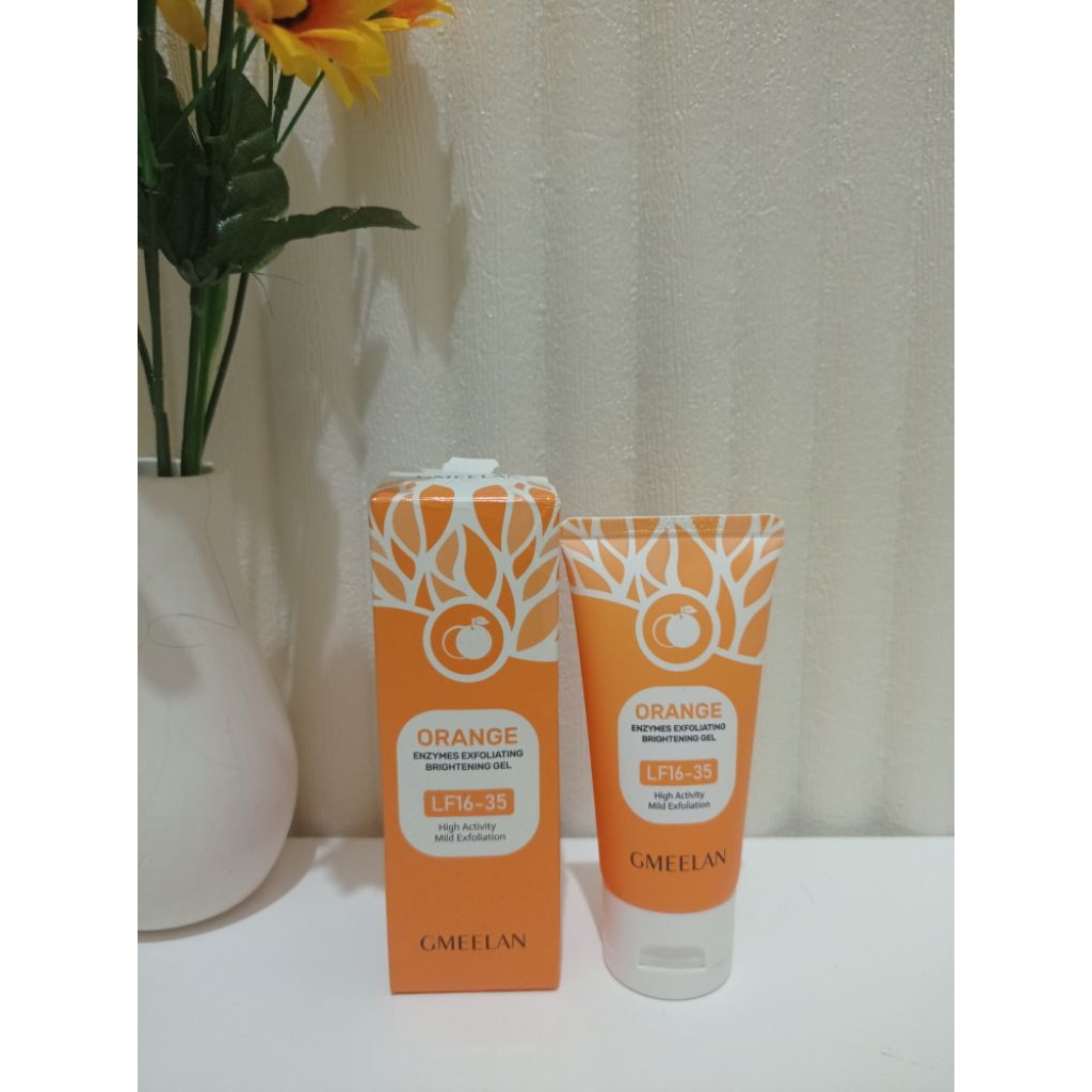 Preloved Gmeelan Orange Enzymes Exfoliating Brightening Gel