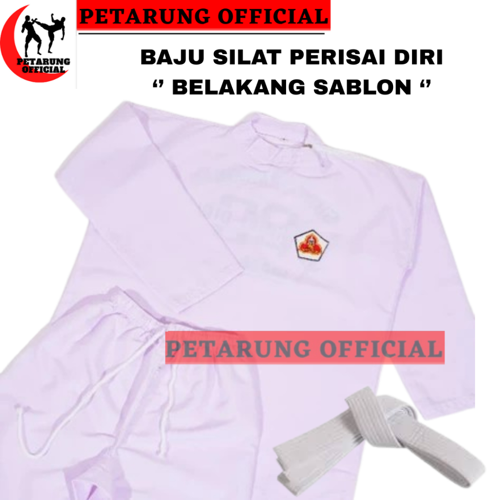 baju silat perisai diri , seragam silat nasional perisai diri