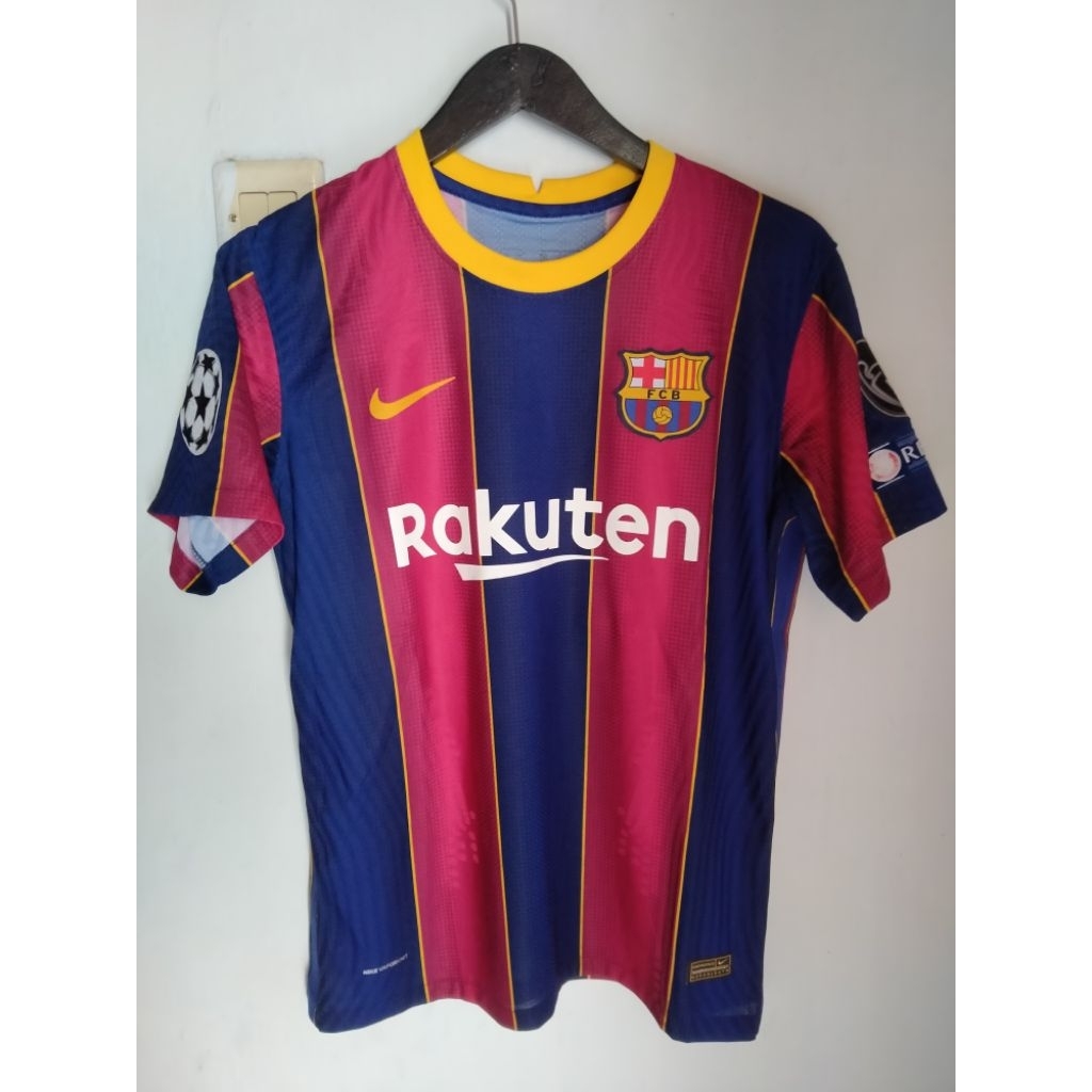 Jersey Barca Player Issue + Nameset Messi 10 used Like New
