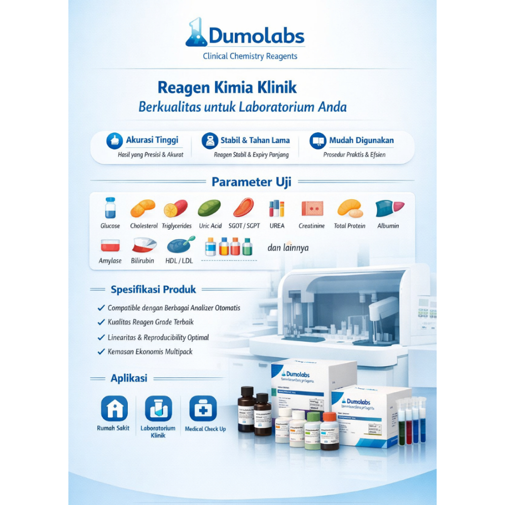 Reagen Kimia Klinik Cholesterol LDL Direct 60 ml Dumolab