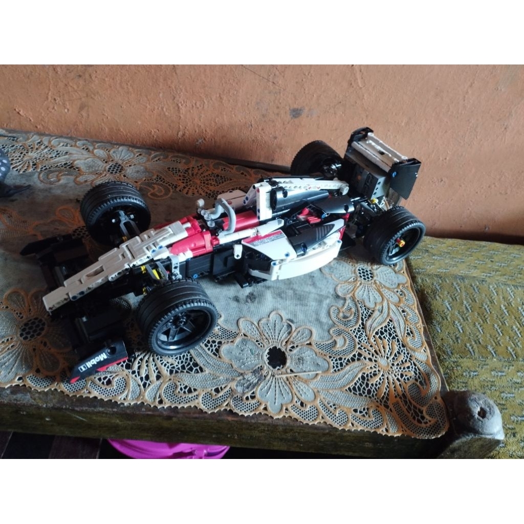 lego mobil dengan dinamo dan remote control