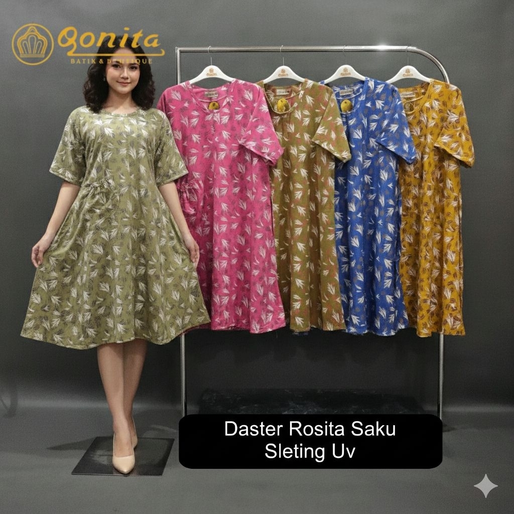 Daster qonita//batik qonita//batik pekalongan ori