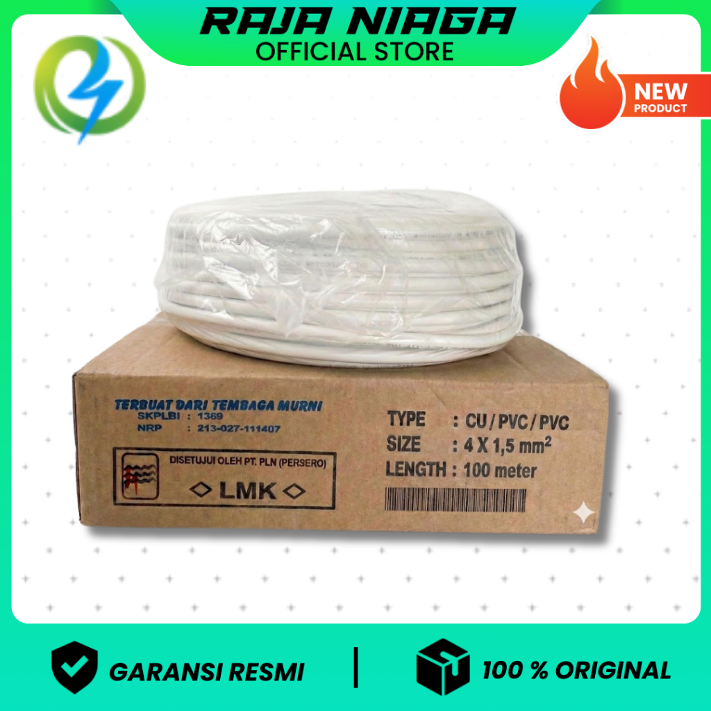 KABEL NYM 4X1.5 VISICOM 100 METER