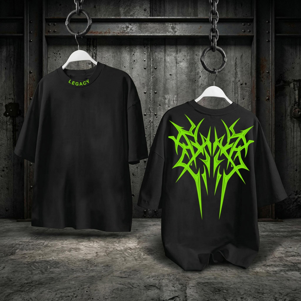 HYPERDRIP - OVERSIZE T-Shirt " TRIBAL " | Kaos Oversize Unisex | Cotton Combed 20s Tebal | Baju Dist