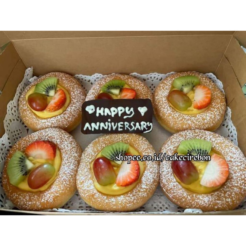 DONUTS FRUITS _ CAKE CIREBON KUE TERDEKAT
