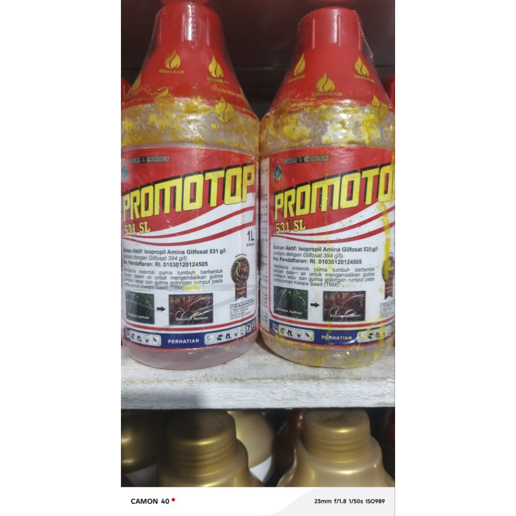 Herbisida Promotop 531 SL kemasan 1 liter