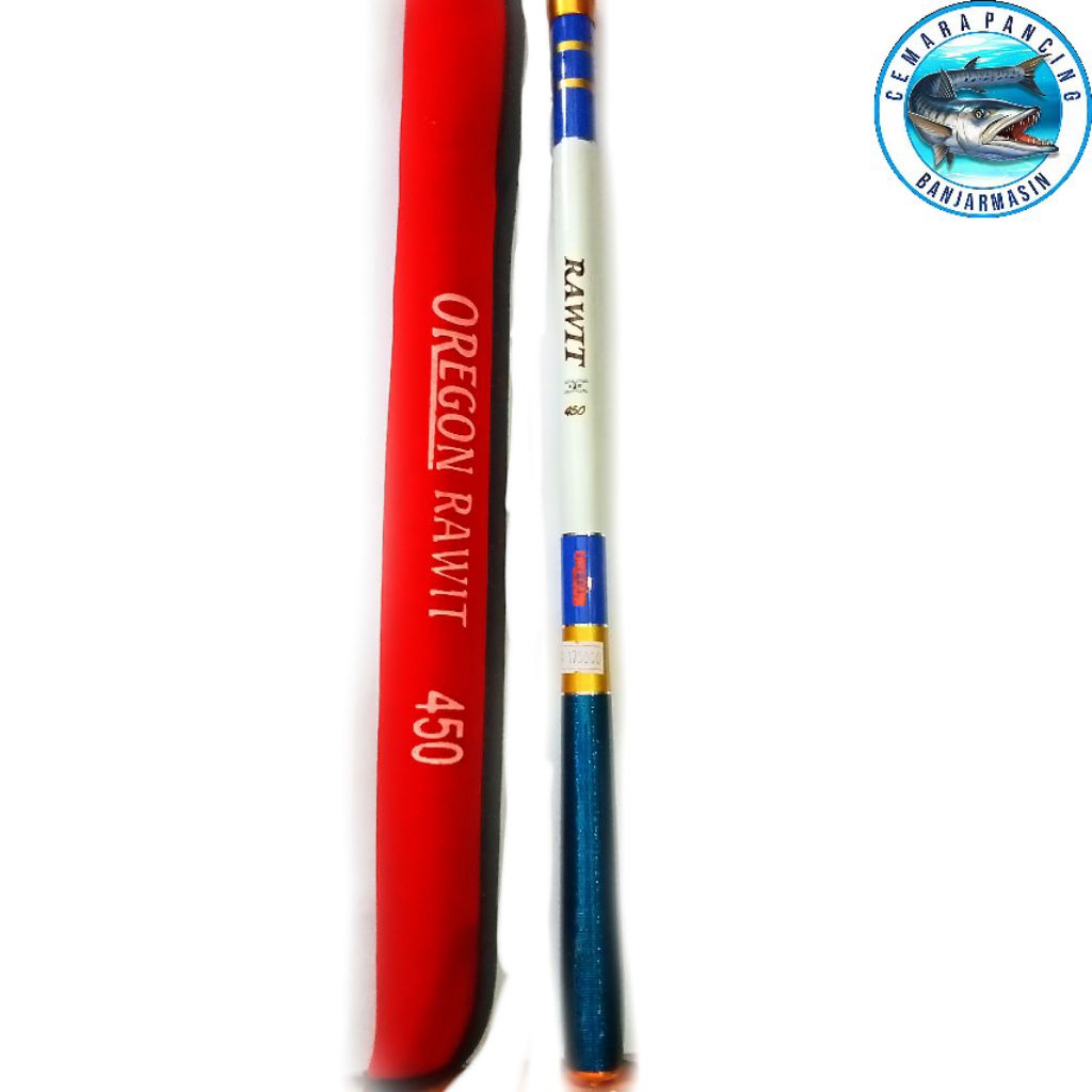 JORAN TEGEK OREGON RAWIT 450 - Joran Tegek Kolong Oregon Rawit Carbon Ringan dan Kaku