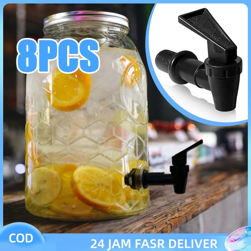 1set Kran Water Dispenser Kran Air Dispenser Plastik Plastik Kran Air Minum Untuk Water Boiler Krisb