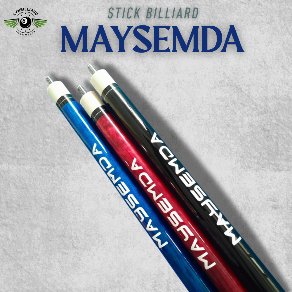 MAYSEMDA STICK PLAY BILLIARD (LEADSUPER) UKURAN 13MM STICK PLAY BOLA BESAR
