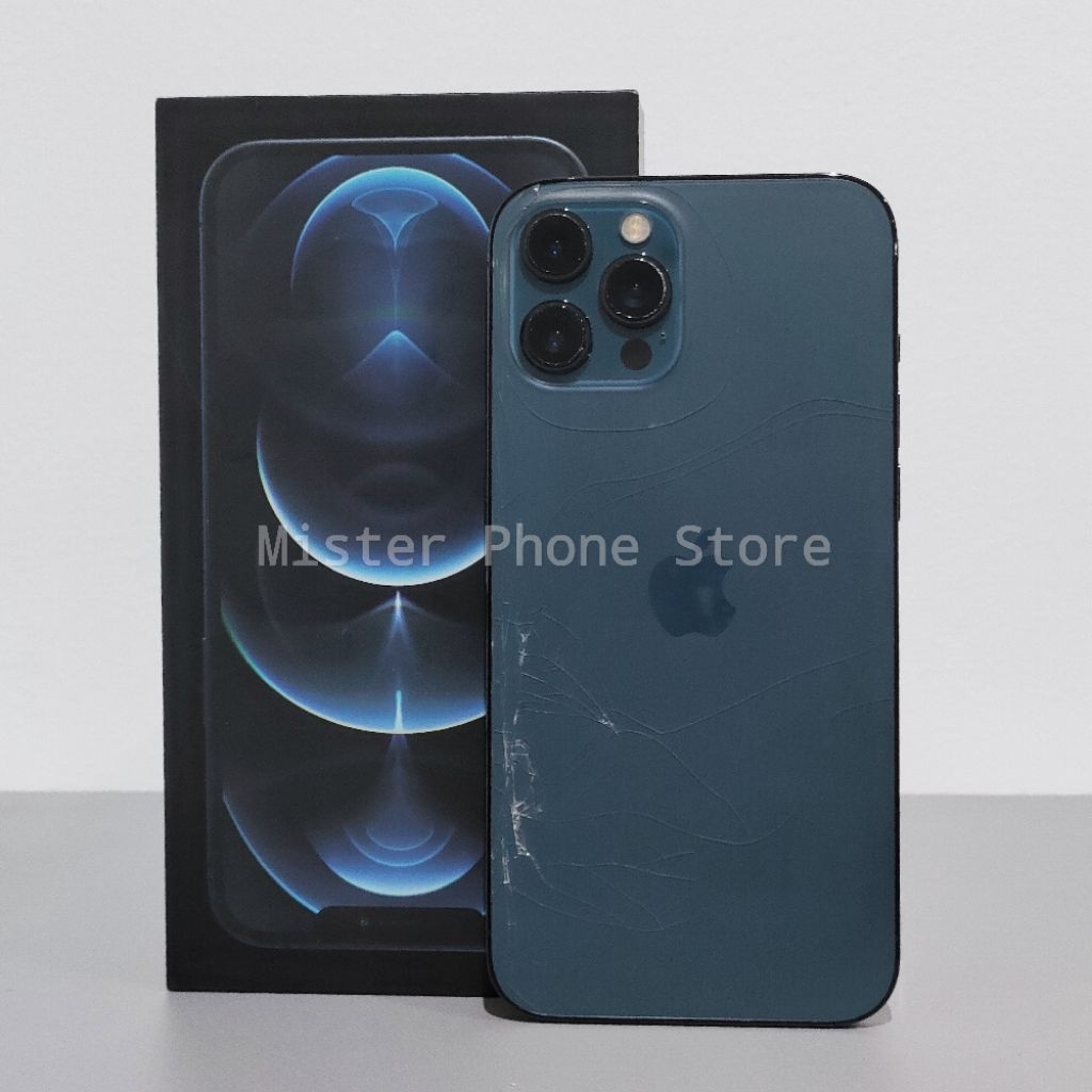 iPhone 12 Pro Max 256 GB Garansi iBox Resmi Original Second Bekas - Check Deskripsi