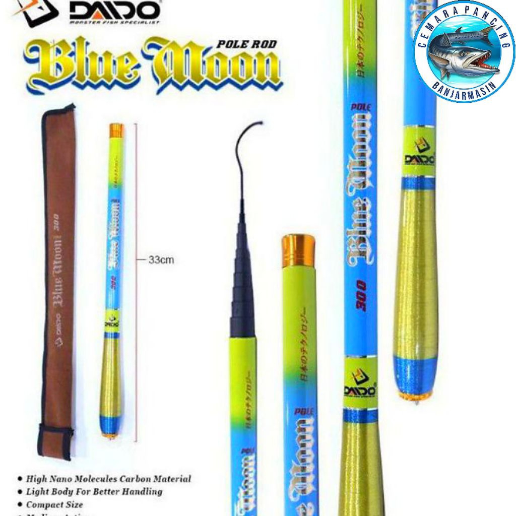 JORAN TEGEK  RUAS PENDEK DAIDO BLUE MOON 360 - JORAN TEGEK RUAS PENDEK JORAN TEGEK KOLONG DAIDO BLUE