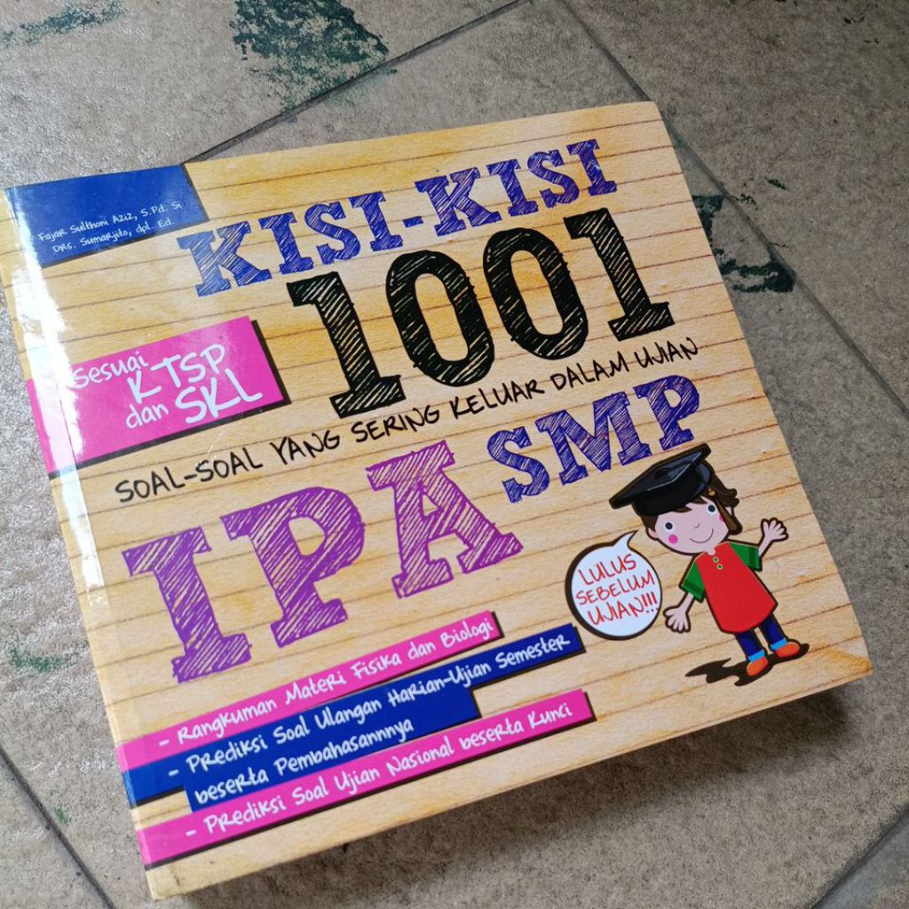 ( OBRAL ) BUKU PENDIDIKAN SMP // LATIHAN SOAL SMP // KISI KISI 1001 SOAL - SOAL YANG SERING KELUAR D