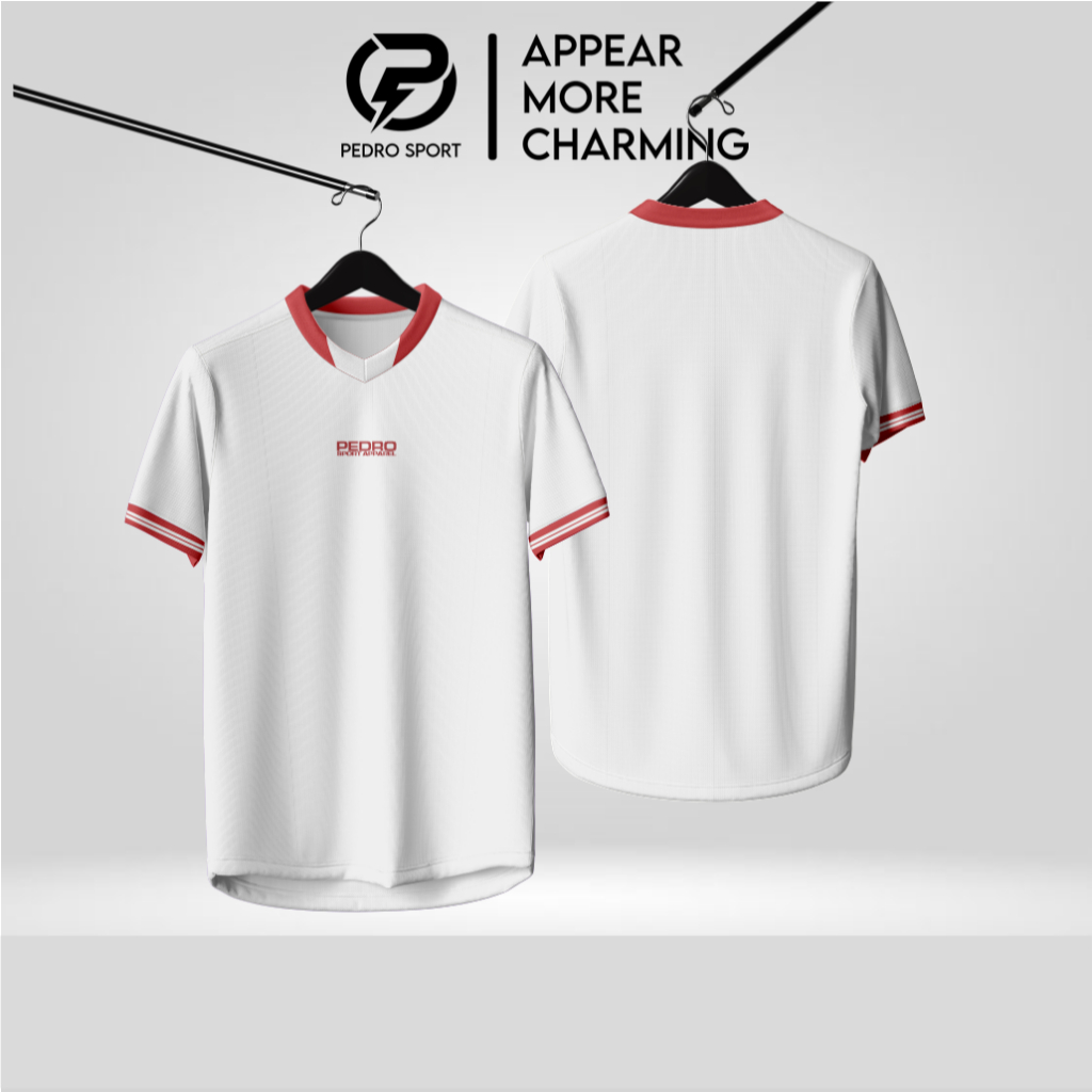 JERSEY POLOS OLAHRAGA JERSEY TRAINING BAHAN EMBOS