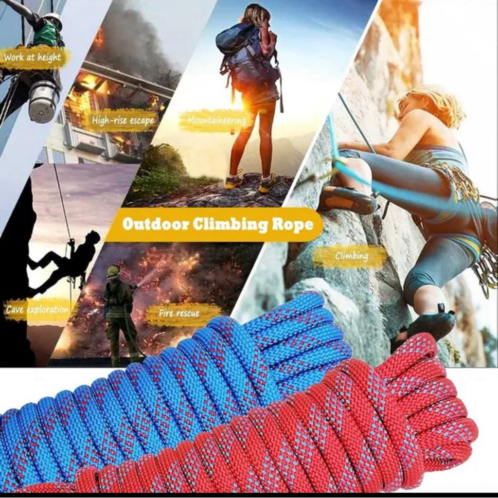 Karmantel | Tali Karmantel | Safety rope climbing | Safety | Taffsport tali Karmantel | with Carabin