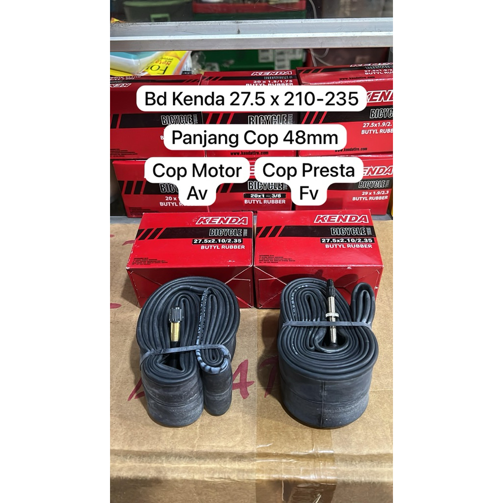 Ban Dalam kenda 27.5 x 150 175 195 210 235 Av Fv Cop Presta Motor KENDA STRUMMER