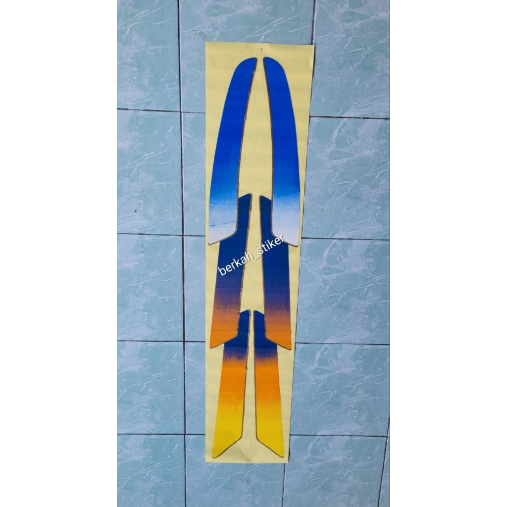 stiker sticker isuzu panther 3 daun/stiker panther isuzu total aisi/stiker panther 3 daun/stiker pan