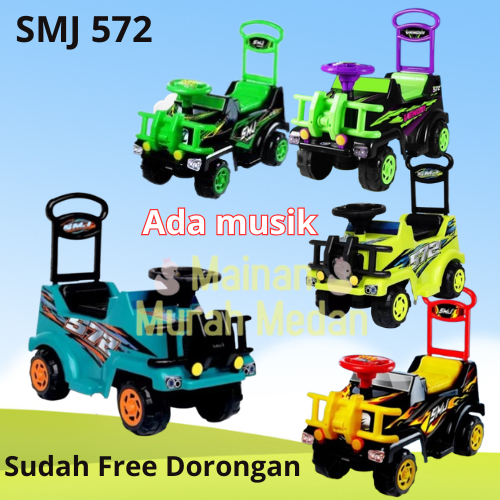 Mainan Murah Medan - Mainan Anak Mobilan Dorong Duduk Anak Kado Mobil Jeep Anak SHP SMJ572