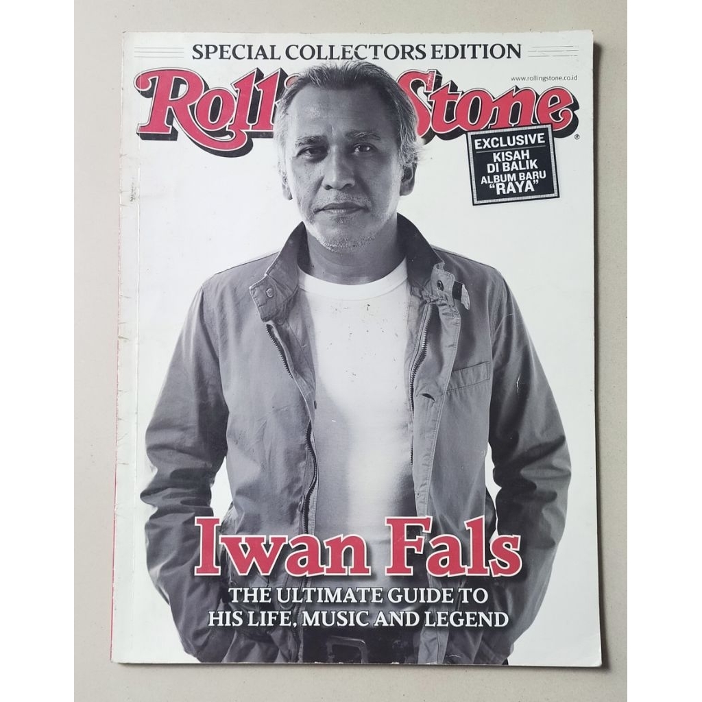 Majalah Rolling Stone Special Collectors Edition : Iwan Fals
