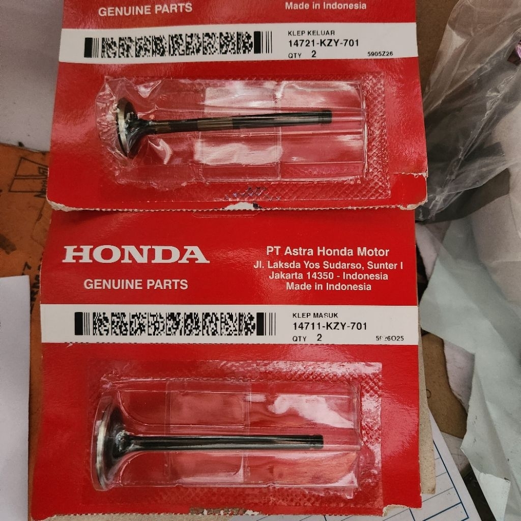 klep valve in ex vario 150 pcx 150 original 14711kzy701 14721kzy701