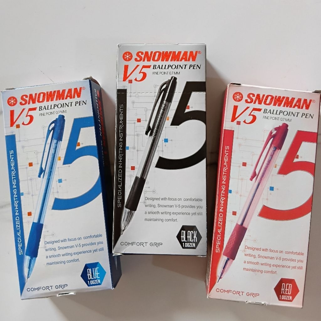 (Lusin) Pulpen / Pena Snowman V5
