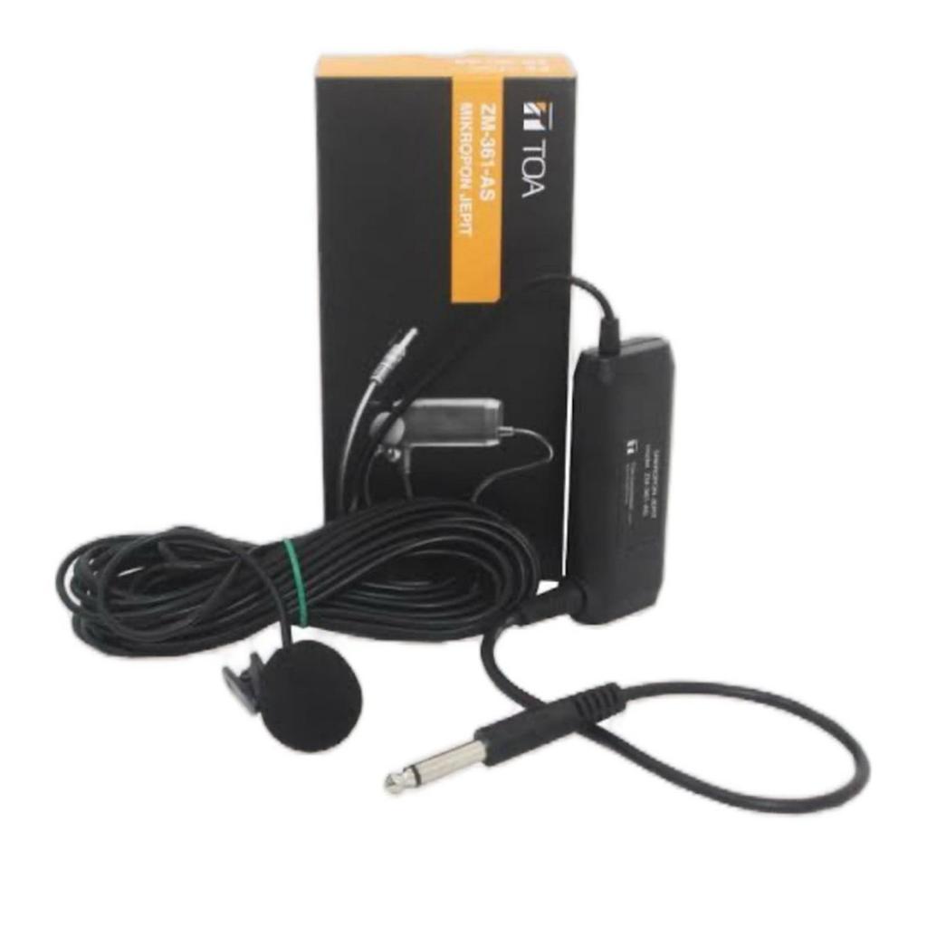 Mic Jepit Toa Original ZM-361 Kondenser Asli ORIGINAL