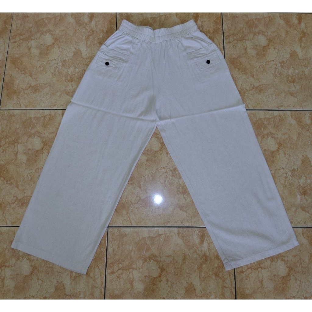 PRELOVED CELANA KULOT LINEN