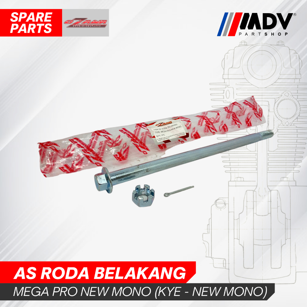 AS RODA BELAKANG MEGAPRO NEW MONO (OZAWA)
