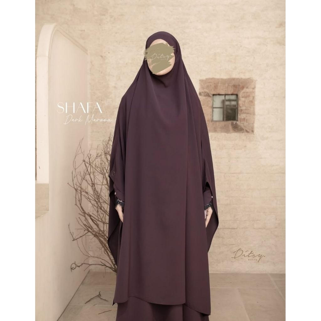 French Khimar Shafa by Ditsy Moslem FEBRUARI 2026