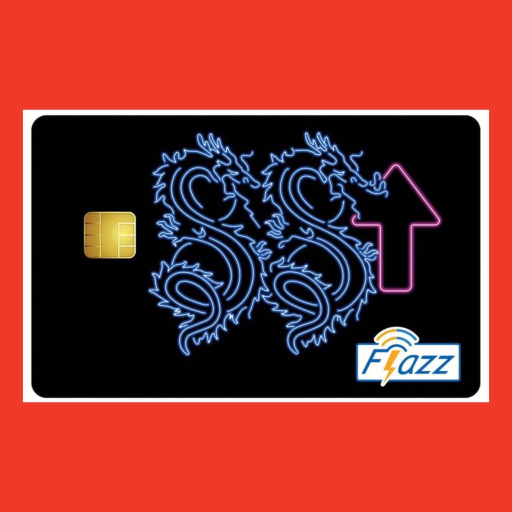 FLAZZ BCA Gen 2 /Gen2  / Limited Edirion Naga (Dragon) 88 Rising Black 2020 Original /Like eMoney eT