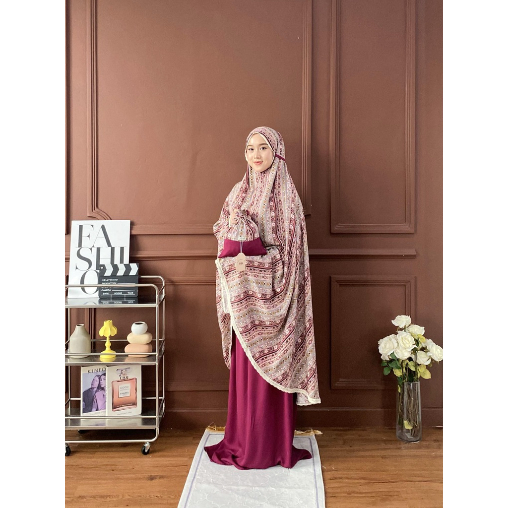 mukena rayon premium twill