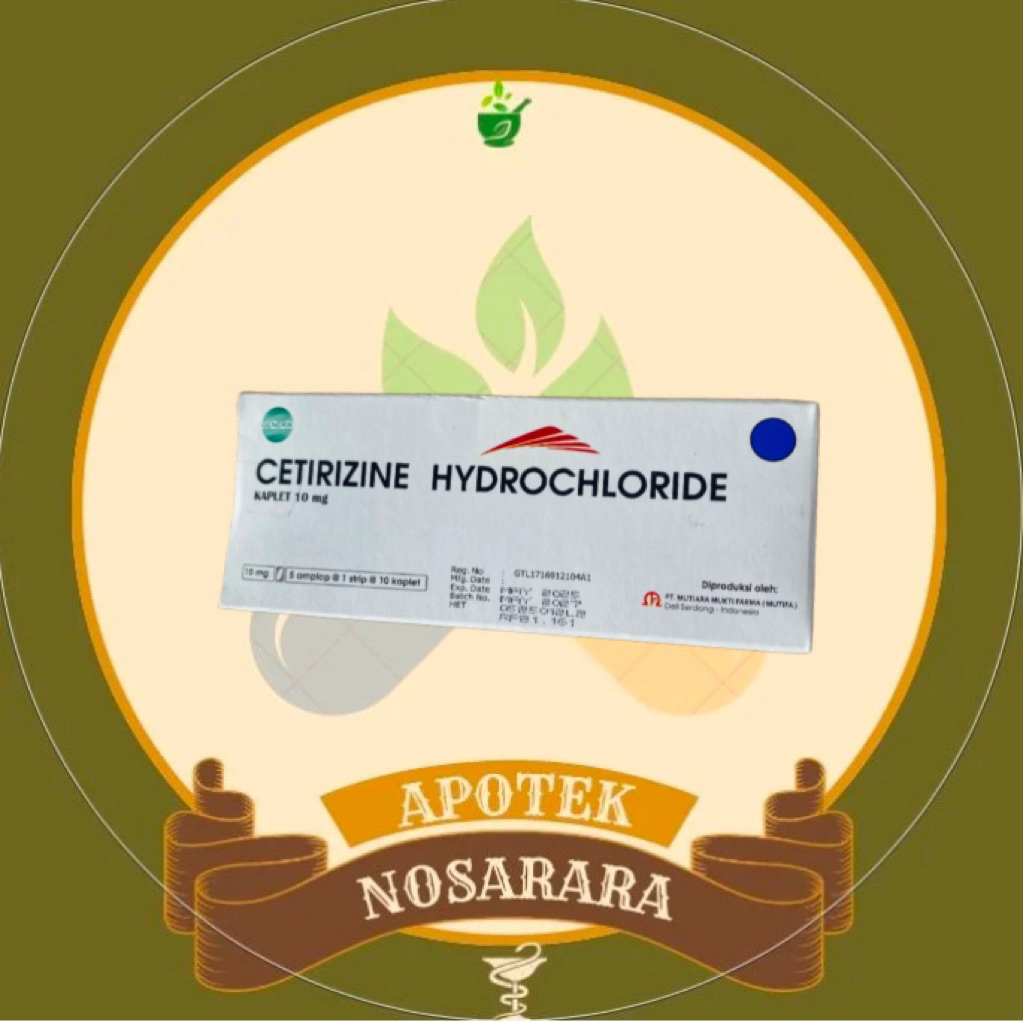 Cetirizine box mutifa