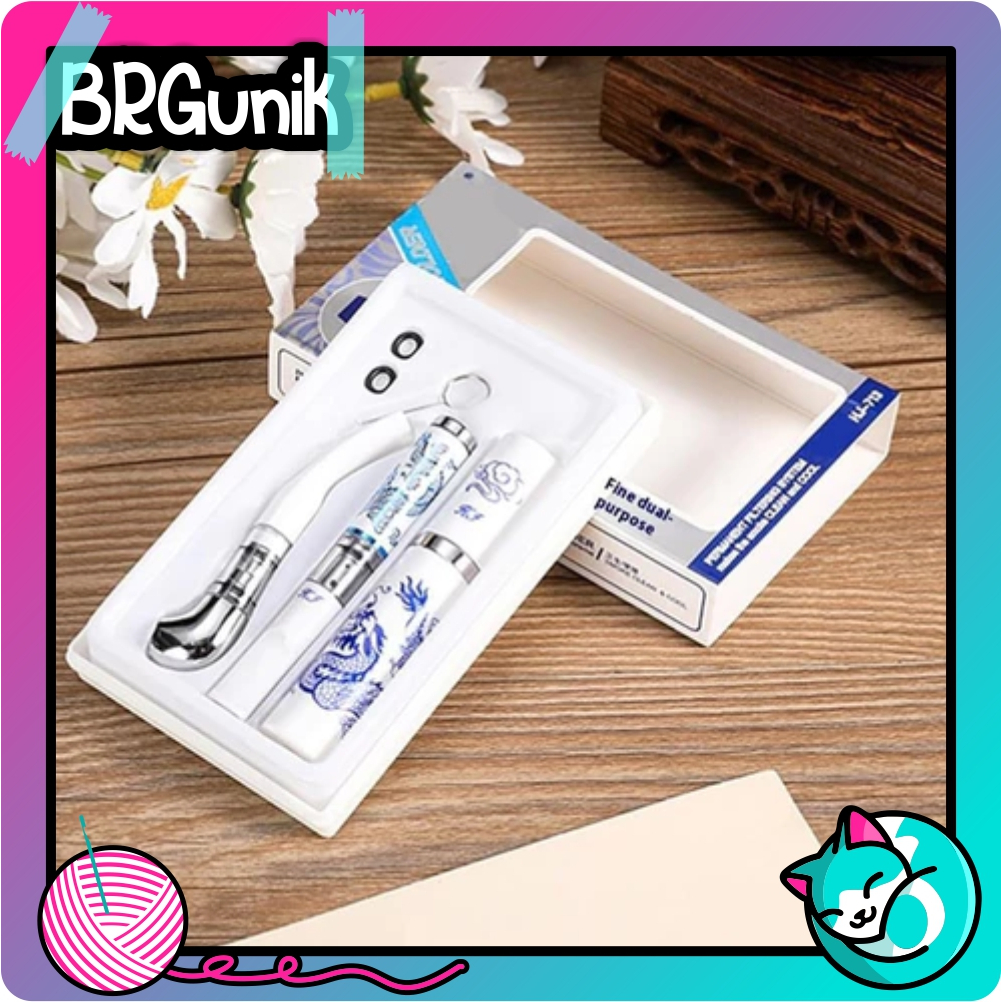 BRGUNIK Pipa Filter Saringan Asap Permanen Universal Filter Saringan Penyaring R1492