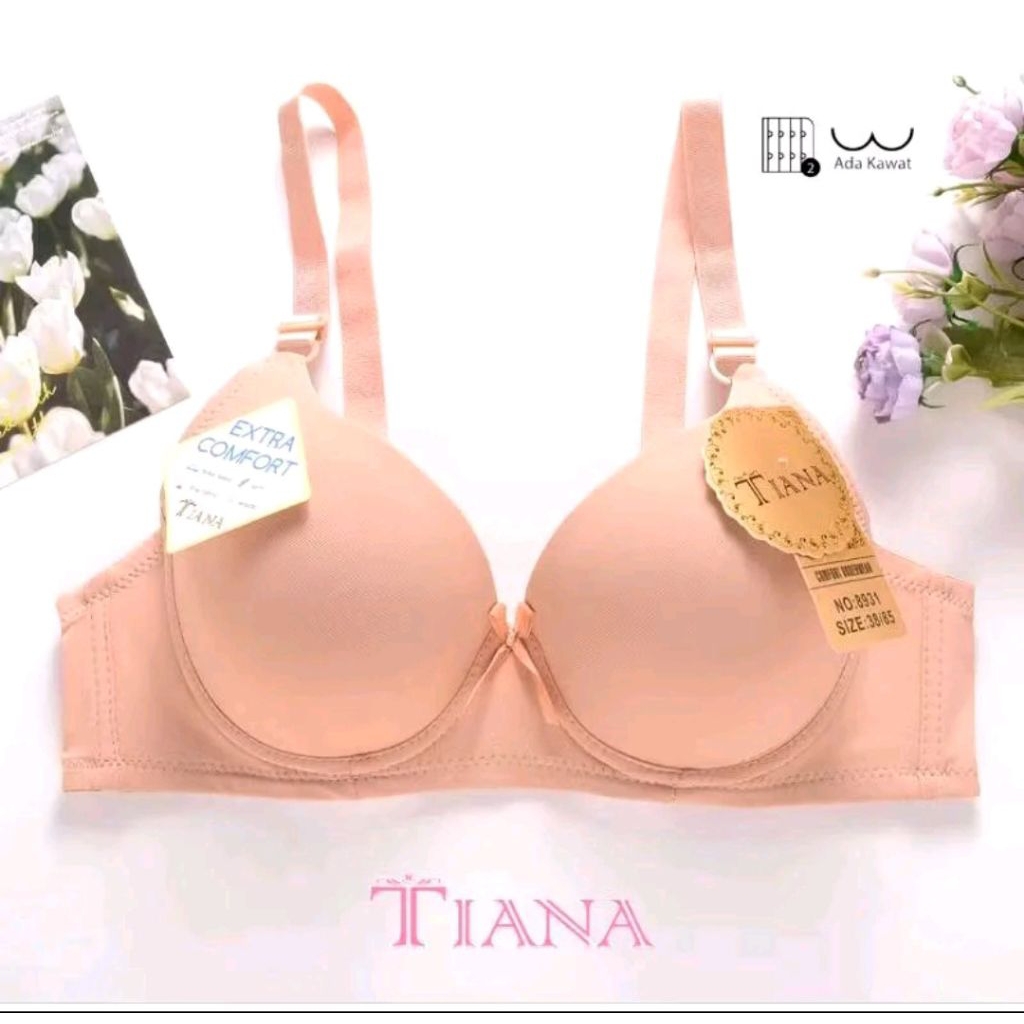 K710 Bra push up cup C Bra kawat kancing 3 ukuran 36.38.40.42