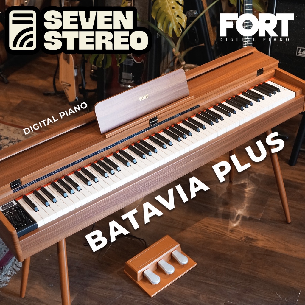 FORT BATAVIA Plus Digital Piano Keyboard Piano