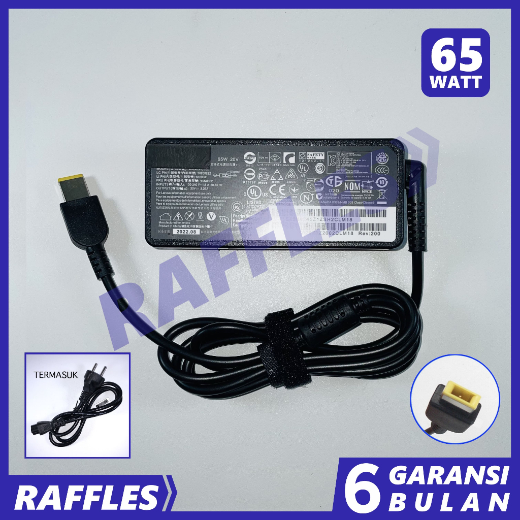 Adaptor Charger Lenovo Yoga 80N4 80N5 80N6 80N7 80NA 80NE 80R6 80S7 80U2 80X8 81EK