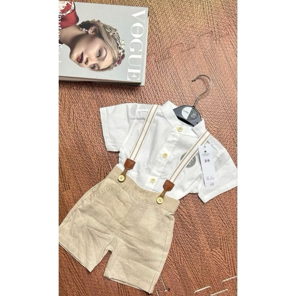 Tiny Haven - George Suspender Set | Suspender Set Anak laki - laki