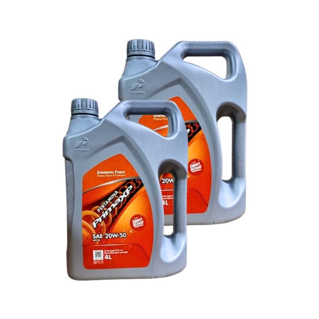 OLI PRIMA XP 4 LITER /OLI PERTAMINA / PELUMAS OLI MESIN /PELUMAS PRIMA XP