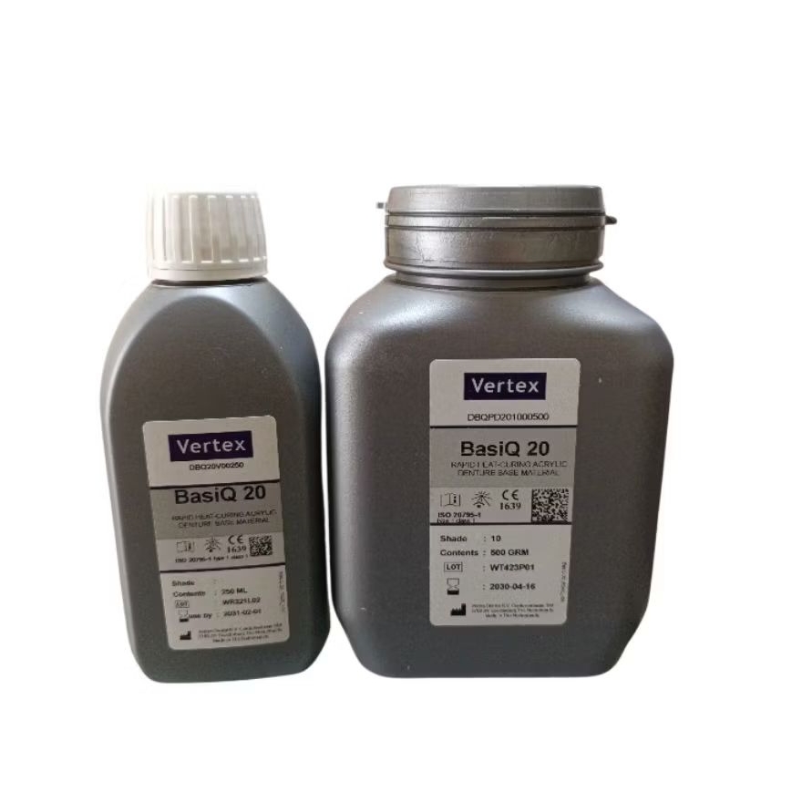Paket powder dan liquid vertex basiq 20 (Heat curing)