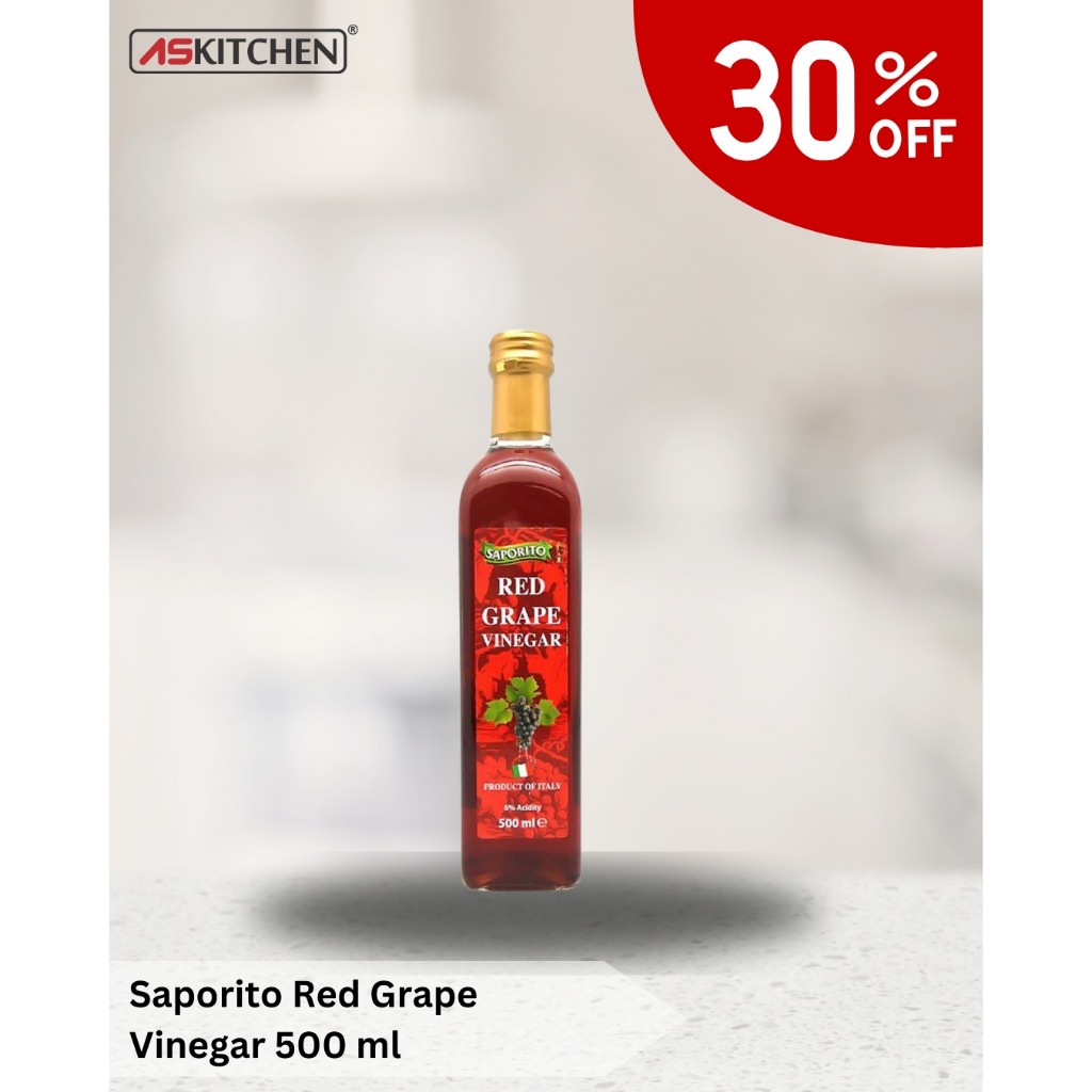 Saporito Red Grape Vinegar 500ml
