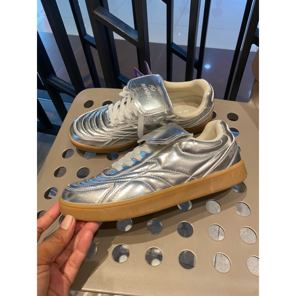 sneakers lotto freya silver size 40