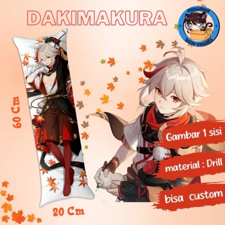 Dakimakura Premium HD / Bantal Guling Peluk Anime Kazuha Genshin Impact