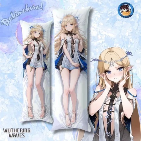 Dakimakura Premium HD / Bantal Guling Peluk Anime CARTETHYIA WUTHERING WAVES