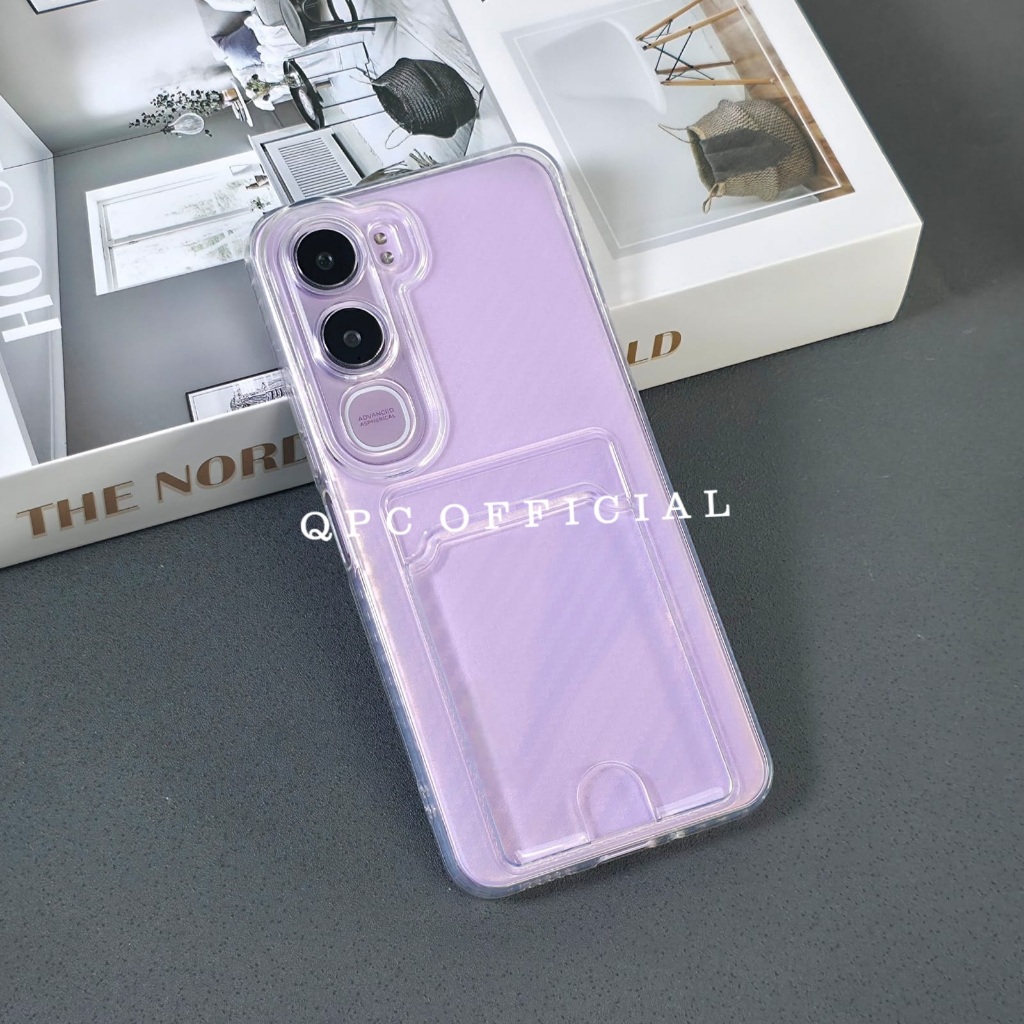 Vivo Y21D Vivo Y29 4G Card Case Bening Slot Kartu Case Vivo Y21D Vivo Y29 4G