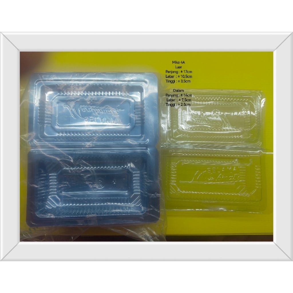 MIKA MHAMHI PLASTIK MIKA 4A BENING MIKA BENING - MIKA KUE