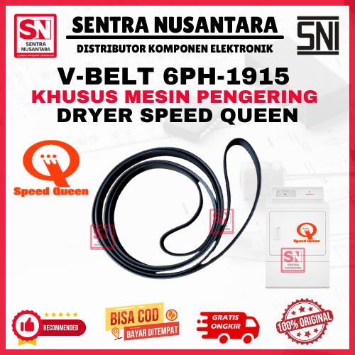 KARET MESIN PENGERING 6PH-1915 SPEED QUEEN ORIGINAL| BELTING DRYER  SPEED QUEEN 6PH 1915 ASLI | VANB