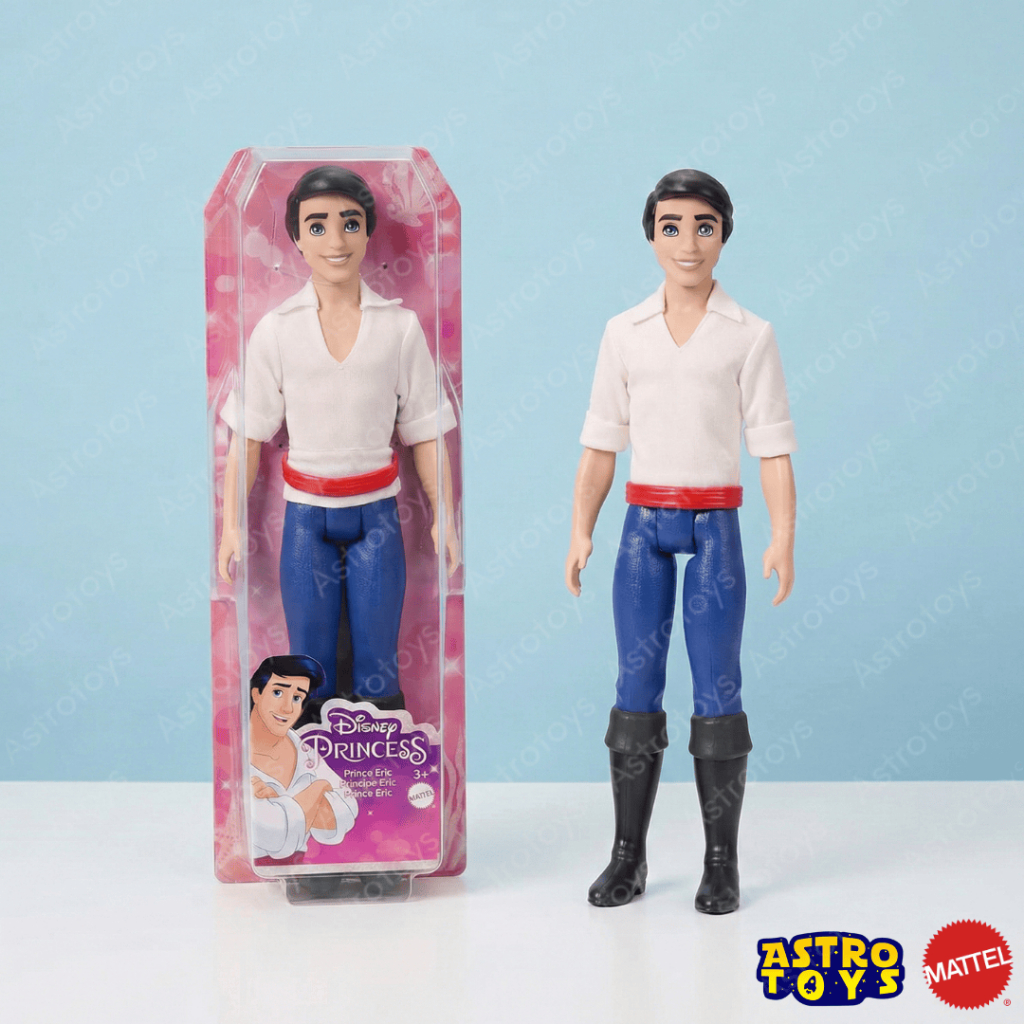 Boneka Disney Princess Eric Ariel Mermaid Original Mattel / Mainan Boneka Barbie Cowok Boneka Berbie
