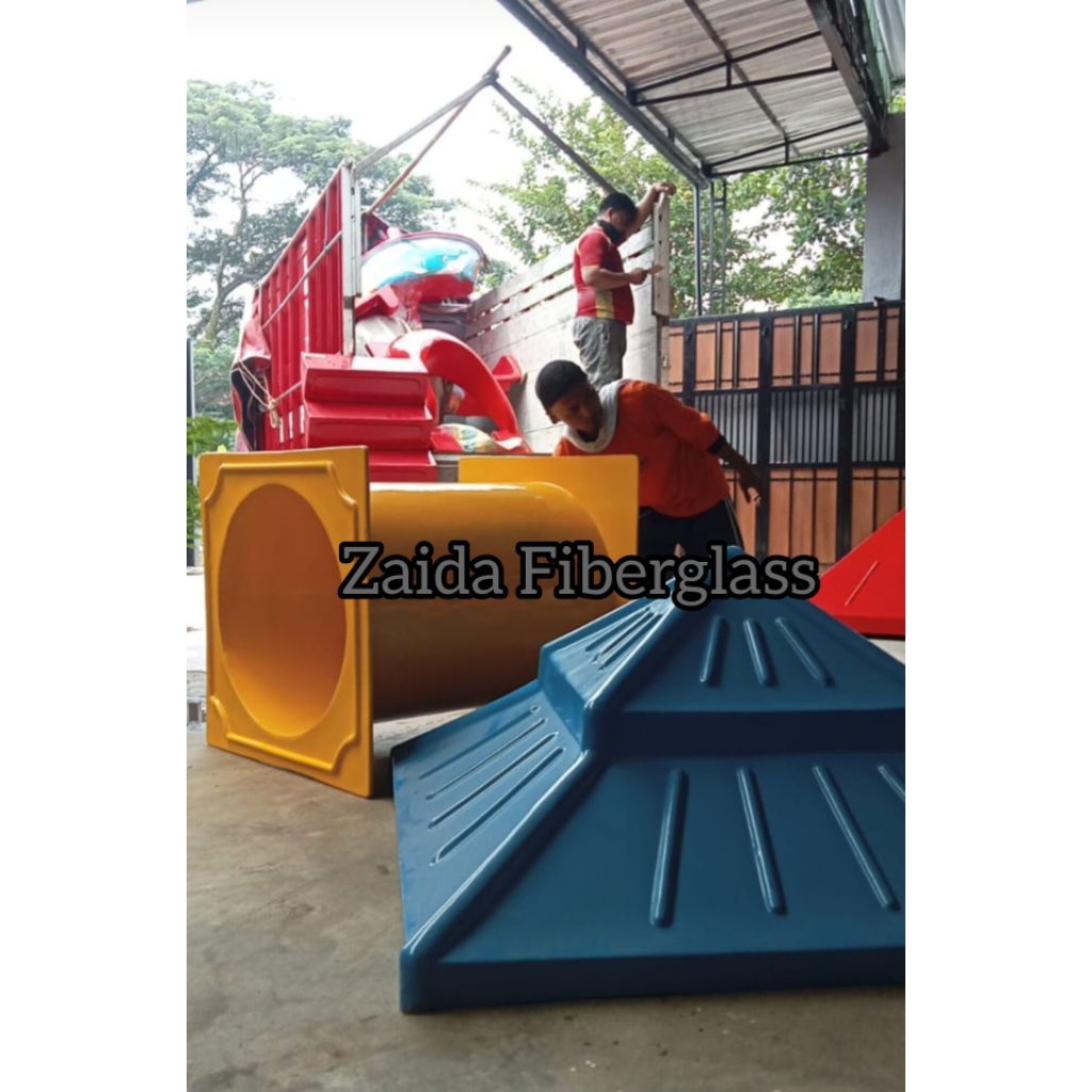 Terowongan Fiberglass - Mainan Terowongan anak