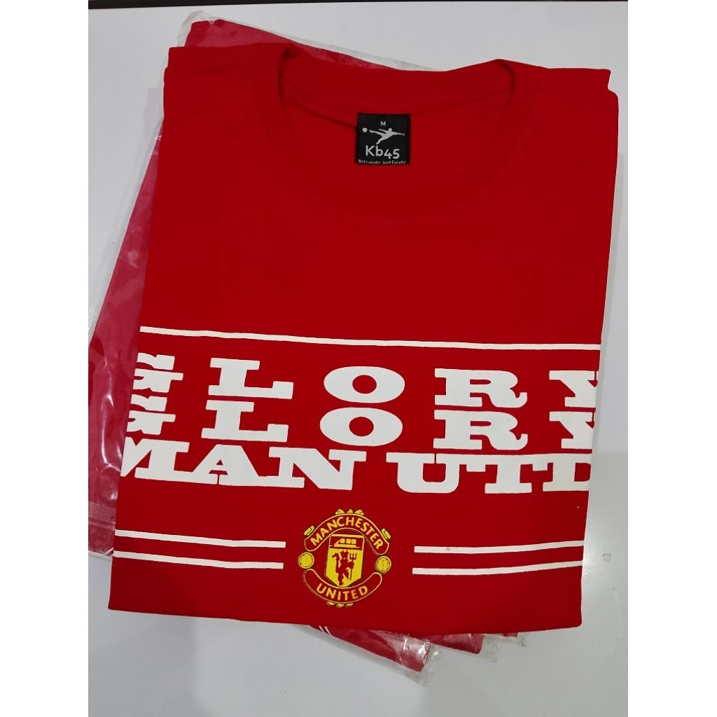 Baju Kaos Bola Untuk Anak Dewasa &  Wanita Manchester United