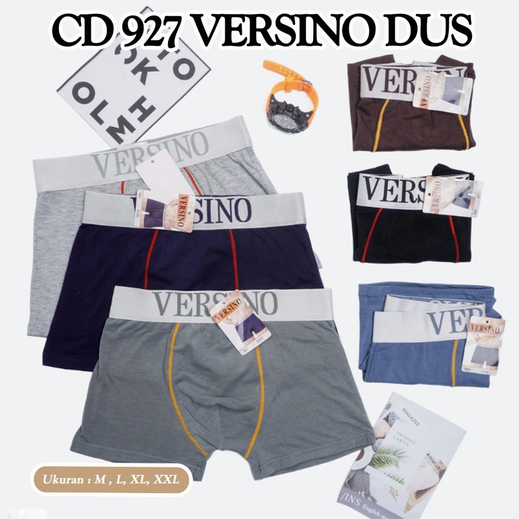 isi 3 pcs Celana Dalam BODASIDUN 8702 6824 VERSINO 927 Premium | Lembut & Nyaman | Size M–XXL